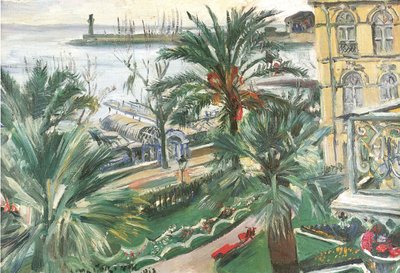 Menton, Francia da Lovis Corinth